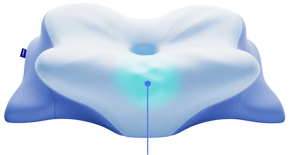 Derila Ergo pillow for different sleeping positions and preferences