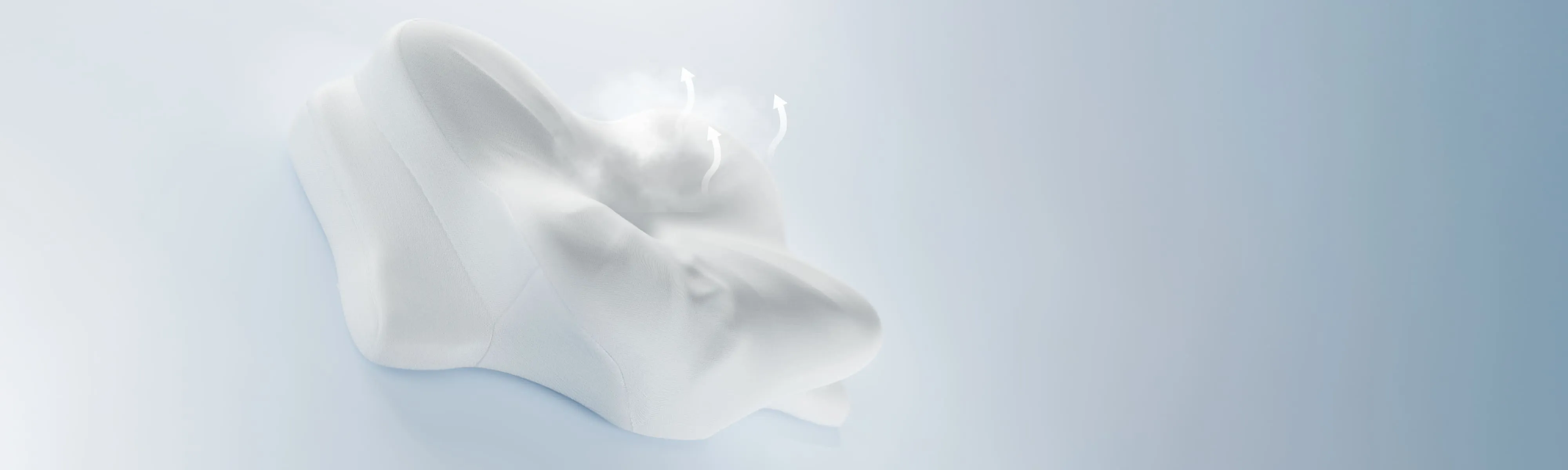 Derila Ergo pillow ready for everyday nighttime use